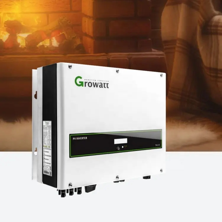 Three Phase Growatt on-Grid System Grid Tie Solar Inverter High Power