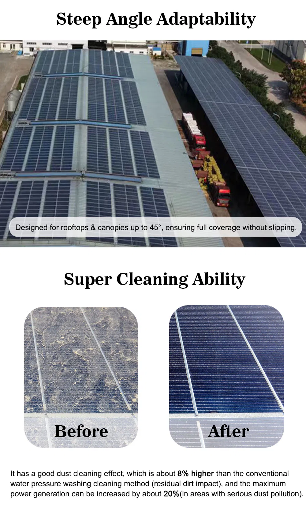 Solar Cleaning Robot 8