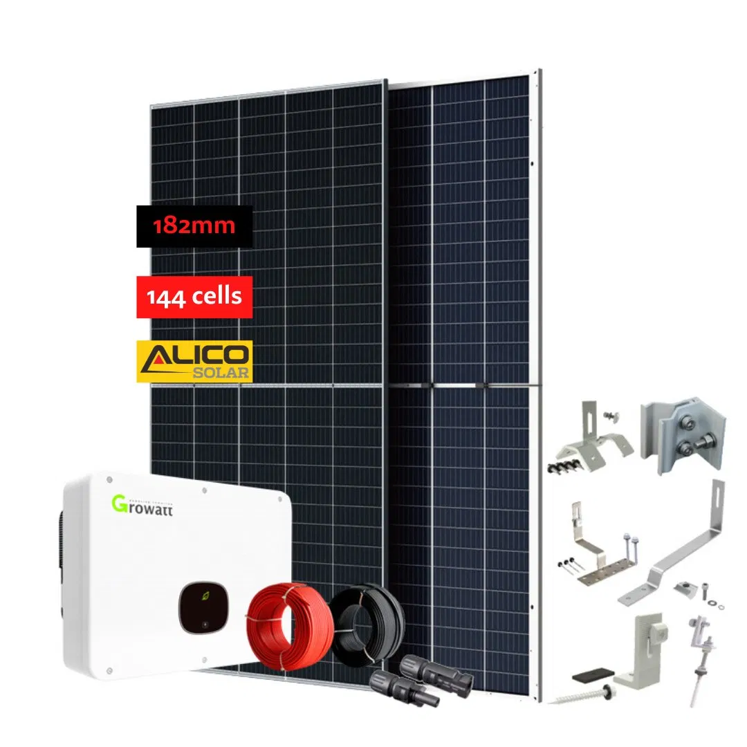 Complete Solar Mounting System Grid Tied 15kw Solar Power System Home 10kw 15kw 20kw Ground Mount Solar Tracking System Farm Use