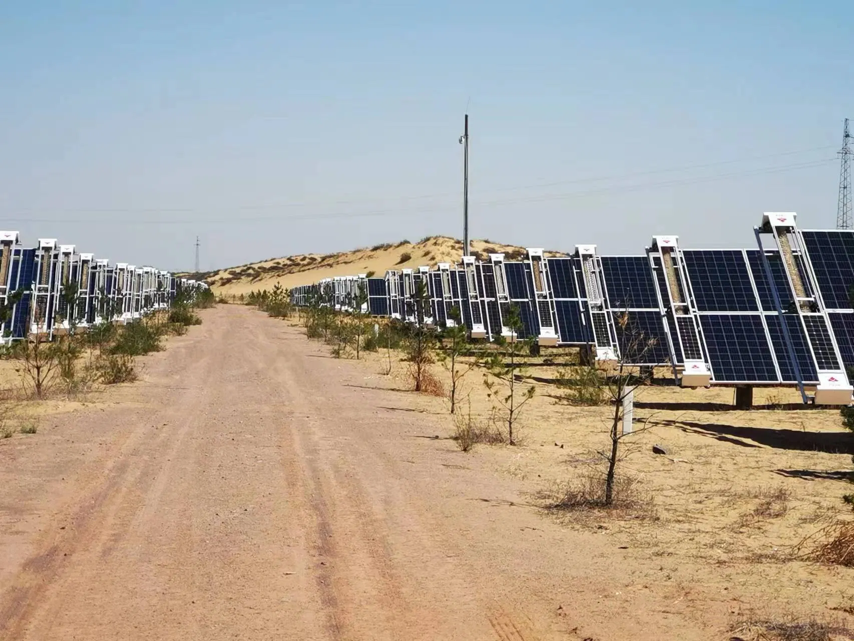 2025 Hot Sell Fully Automatic Solar Panel Cleaning Robot Machine