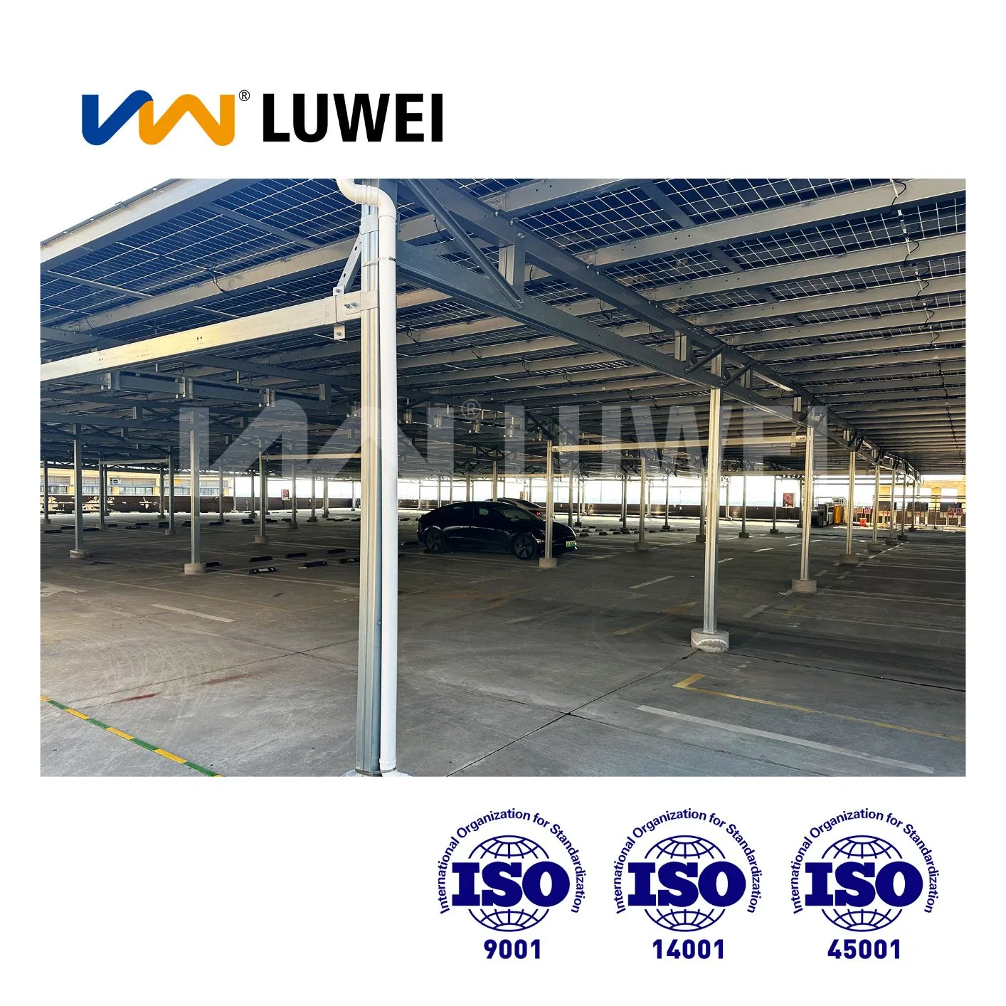 Adjustable Solar Panel Ground Mounting Brackets with Clamps for Easy Installation