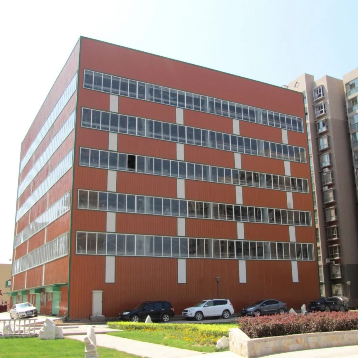 Lightweight 12 Level Puzzle Parking System with Aluminum Frame for Small Commercial Building Use