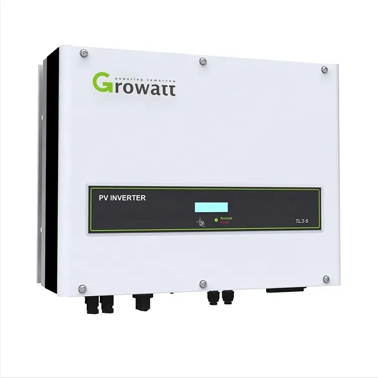 Three Phase Growatt on-Grid System Grid Tie Solar Inverter High Power