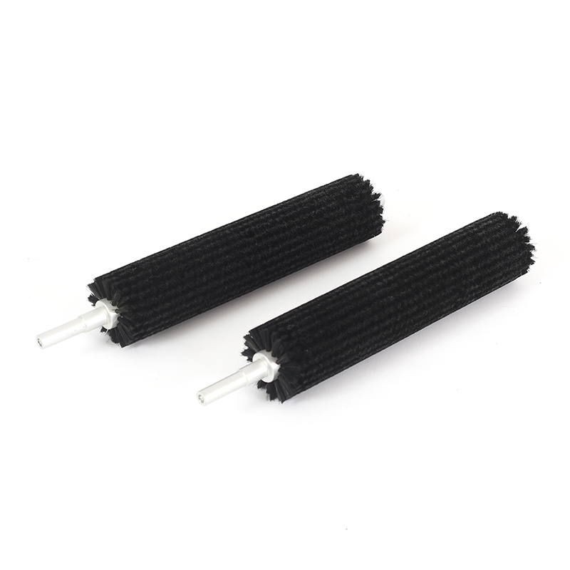 Factory Price Nylon Industrial Cylinder Spiral Solar Panel Cleaning Roller Brush