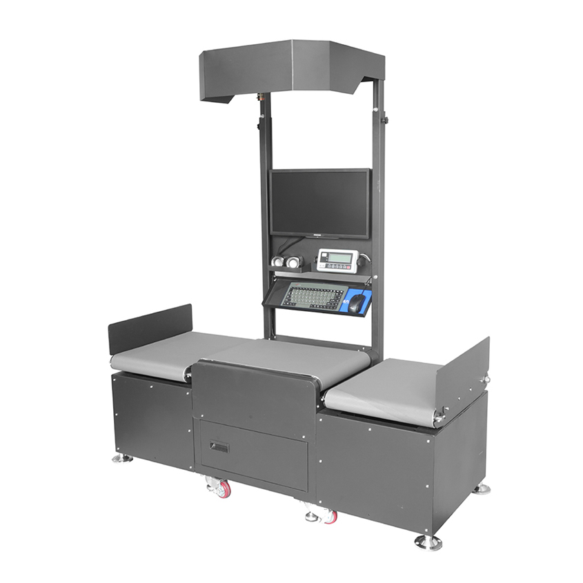 Scan Dimension Weight Dws Belt Conveyor Line Express Logistic System