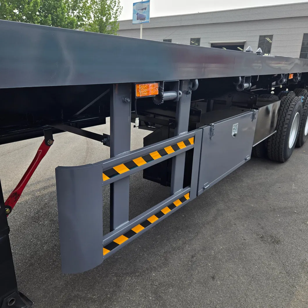 Flatbed Semi Trailer View 6