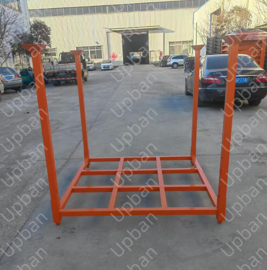 Optional Movable Stacking Storage Shelves Tyre Tire Rack for Organized Tire Storage