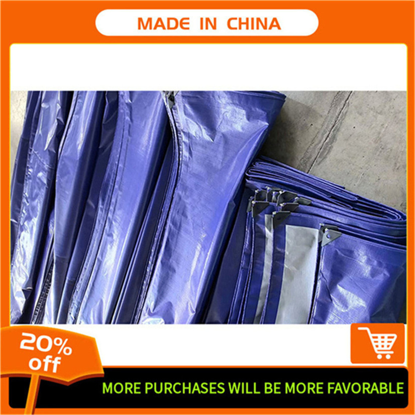 Anti Slip Pattern PE Tarpaulin Factory Channel Anti Slip Pad Workshop Corridor Safety Cover Cloth