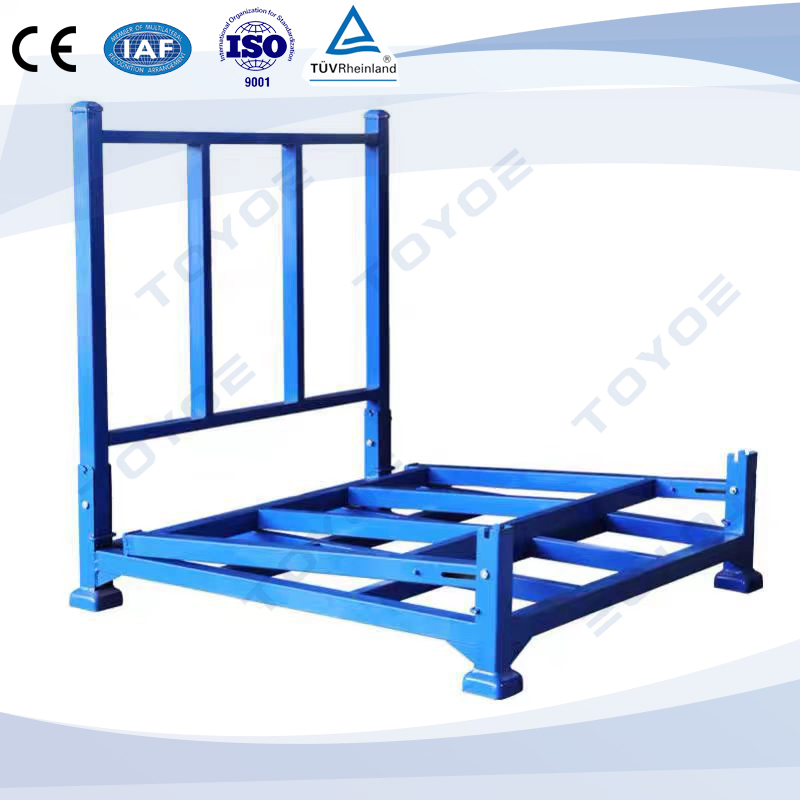 Folding and Stacking Storage Rack Medium Duty Shelving Warehouse Shelf Save Floor Space for The Packaging and Transportation of Automotive Parts