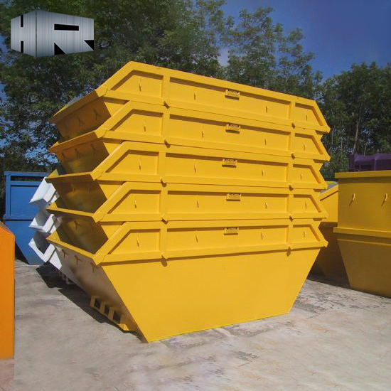 Hot Selling Skip Bins Q235 Steel Waste Skip Bins with Cheap Price Duty Skip Customized Available