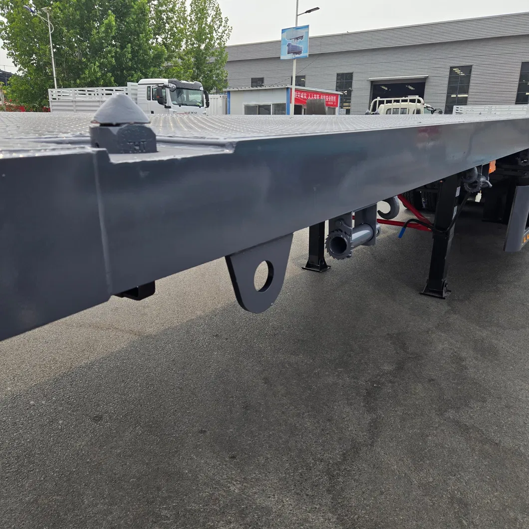 Flatbed Semi Trailer View 5