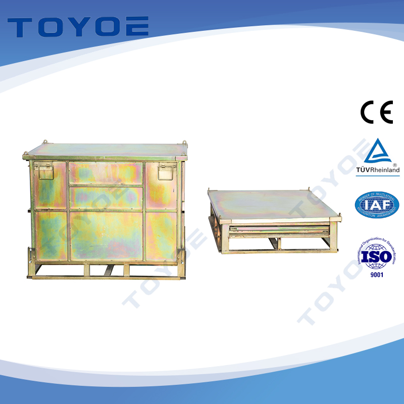 Facilitate The Transportation of Steel Rack Pallet Racking Metal Box for The Standardization of Packaging and Storage of Automotive Stamping Parts