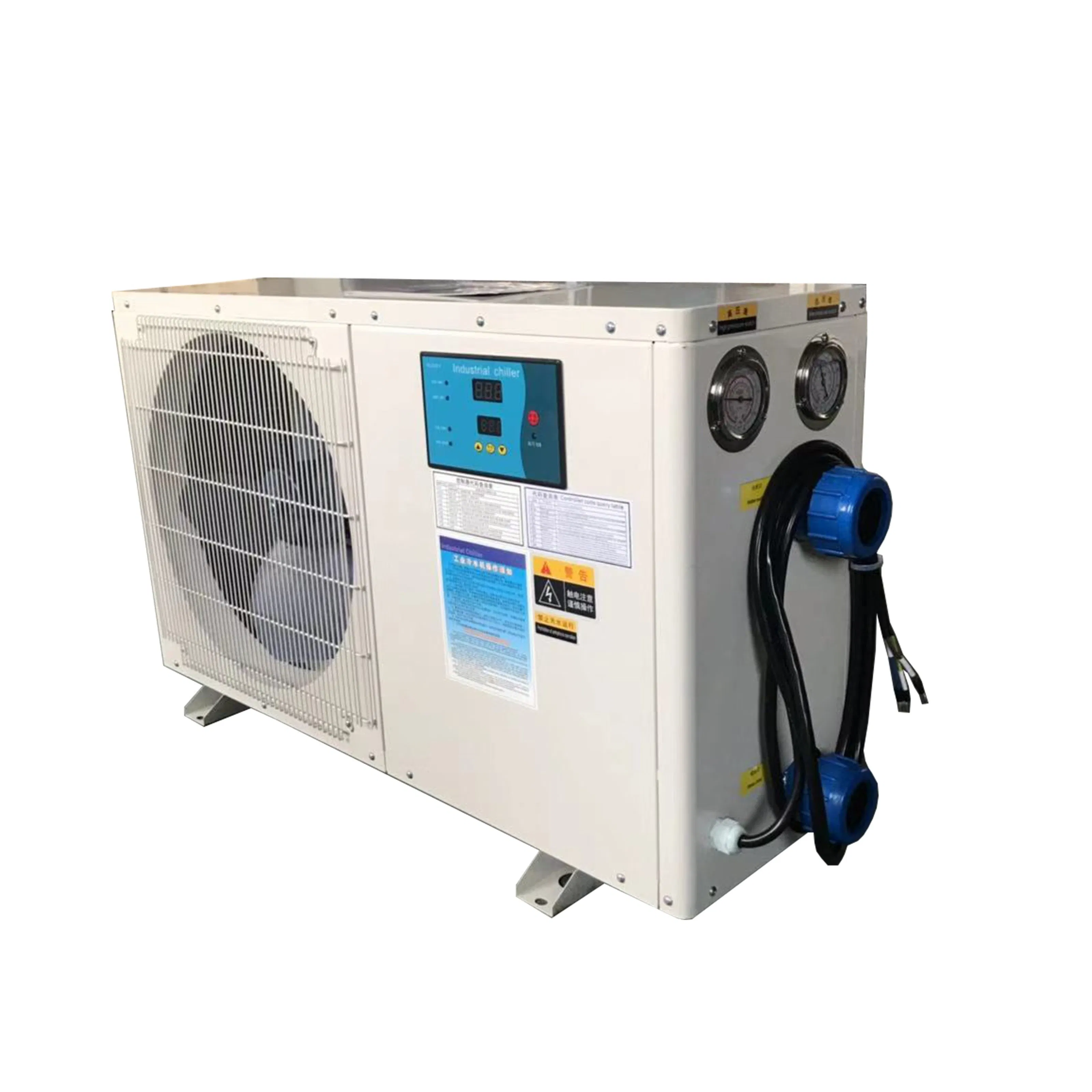 Seafood Cylinder Chiller Fish Pond Aquarium Industrial Water Chiller System