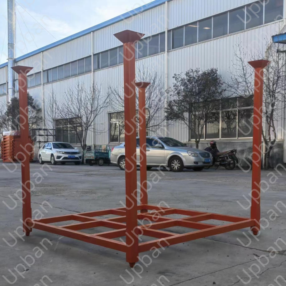 Optional Movable Stacking Storage Shelves Tyre Tire Rack for Organized Tire Storage