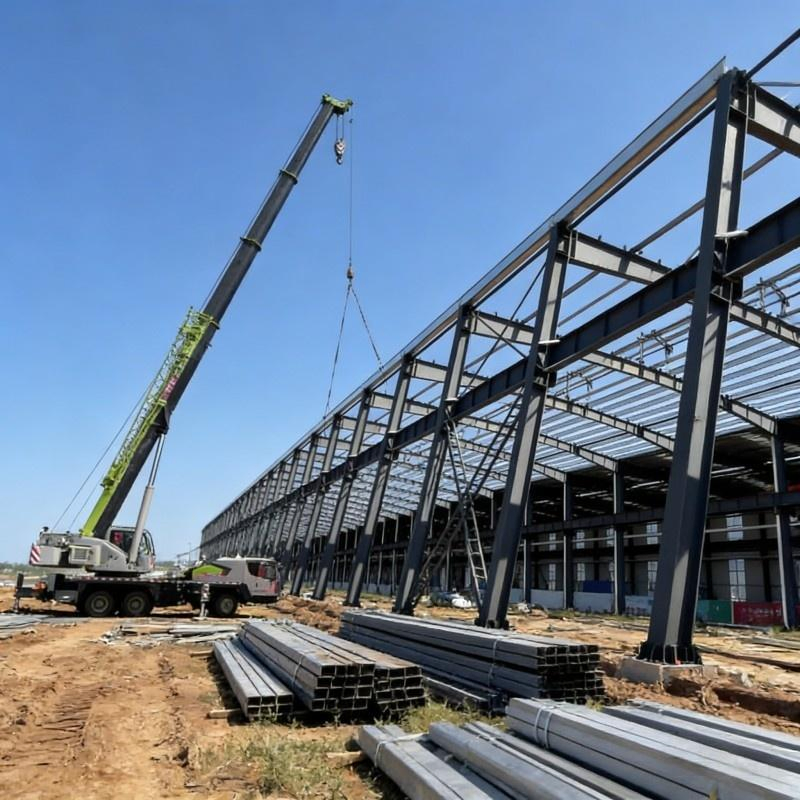 Xyss Prefabricated Steel Structure Portal Frame Warehouse/ Construction Product / Steel Structure Buliding