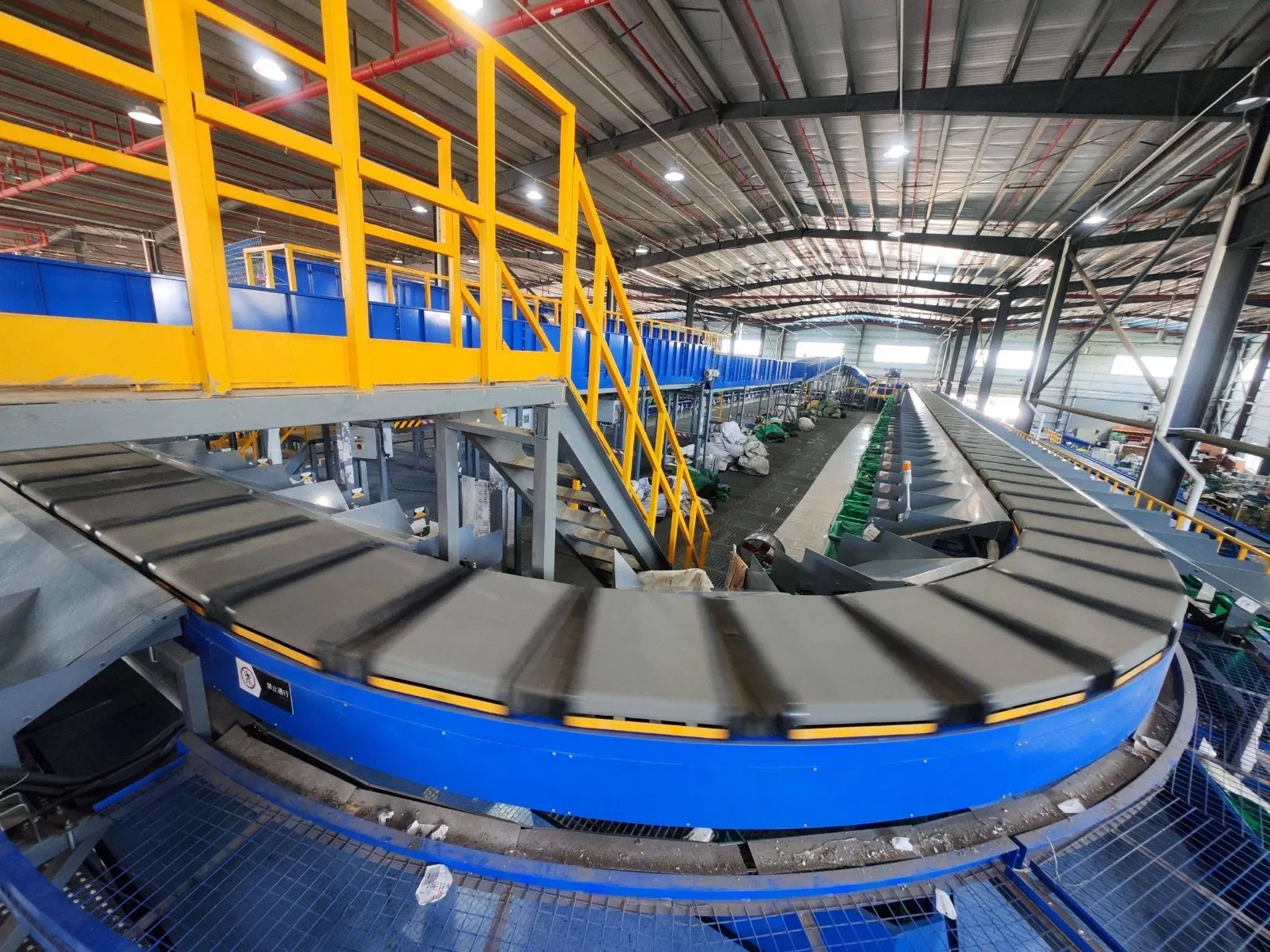 Advanced Linear Sorting System for Courier and Express Logistics