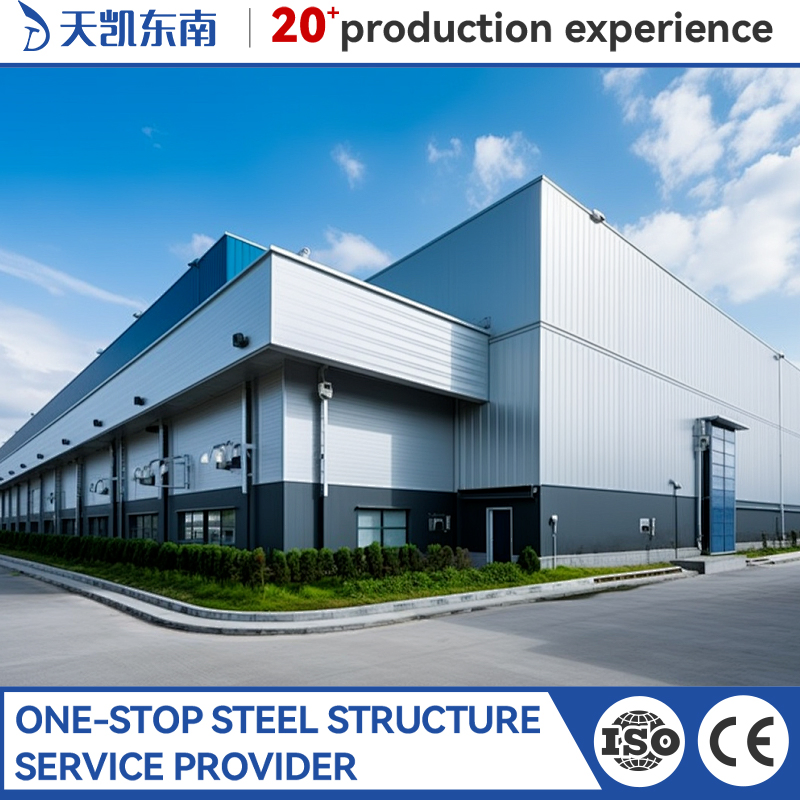 Prefab Steel Factory &amp; Workshop, Cross Border E-Commerce Logistics Warehouse