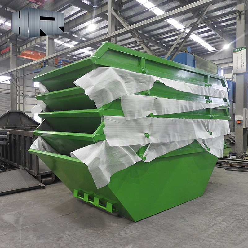 Hot Selling Skip Bins Q235 Steel Waste Skip Bins with Cheap Price Duty Skip Customized Available