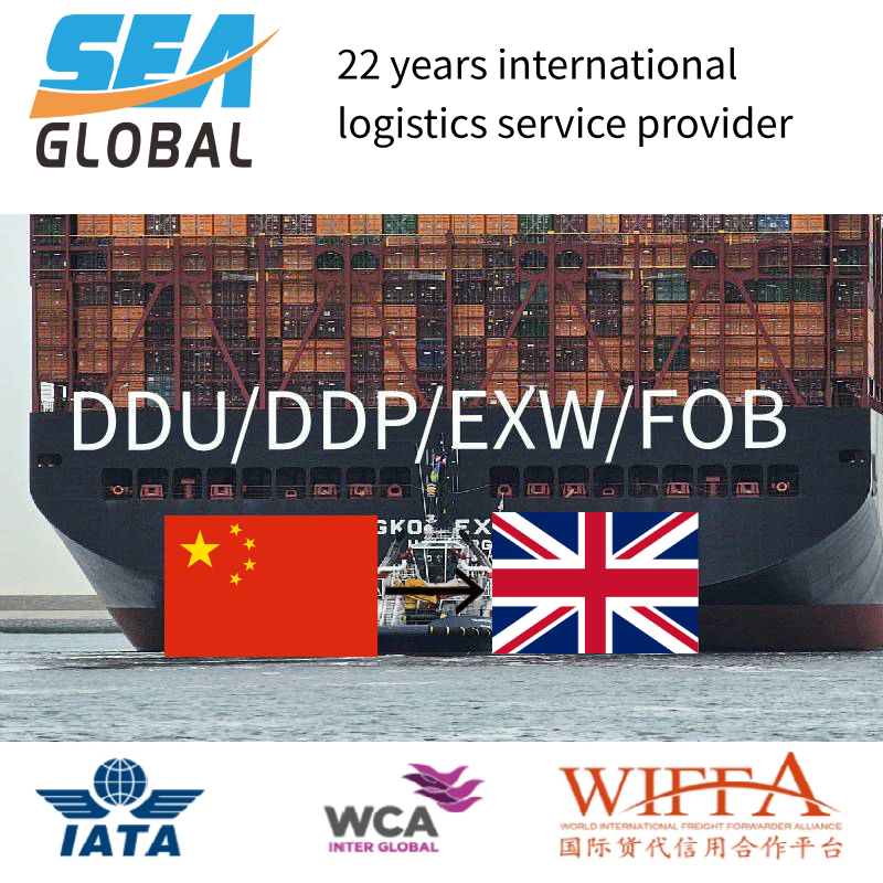 Door to Door Sea Shipping Container Service China to Felixstowe, UK