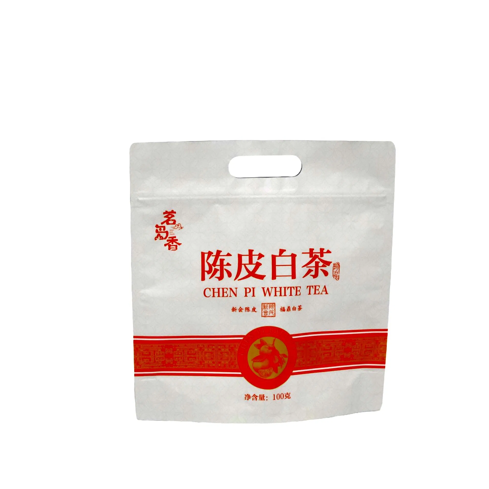 Custom Printed High Barrier Stand up Pouch Flat Bottom Bag with Resealable Food Packaging Bag Food Grade Moisture Proof Resistant Zip Lock Retort Pouch