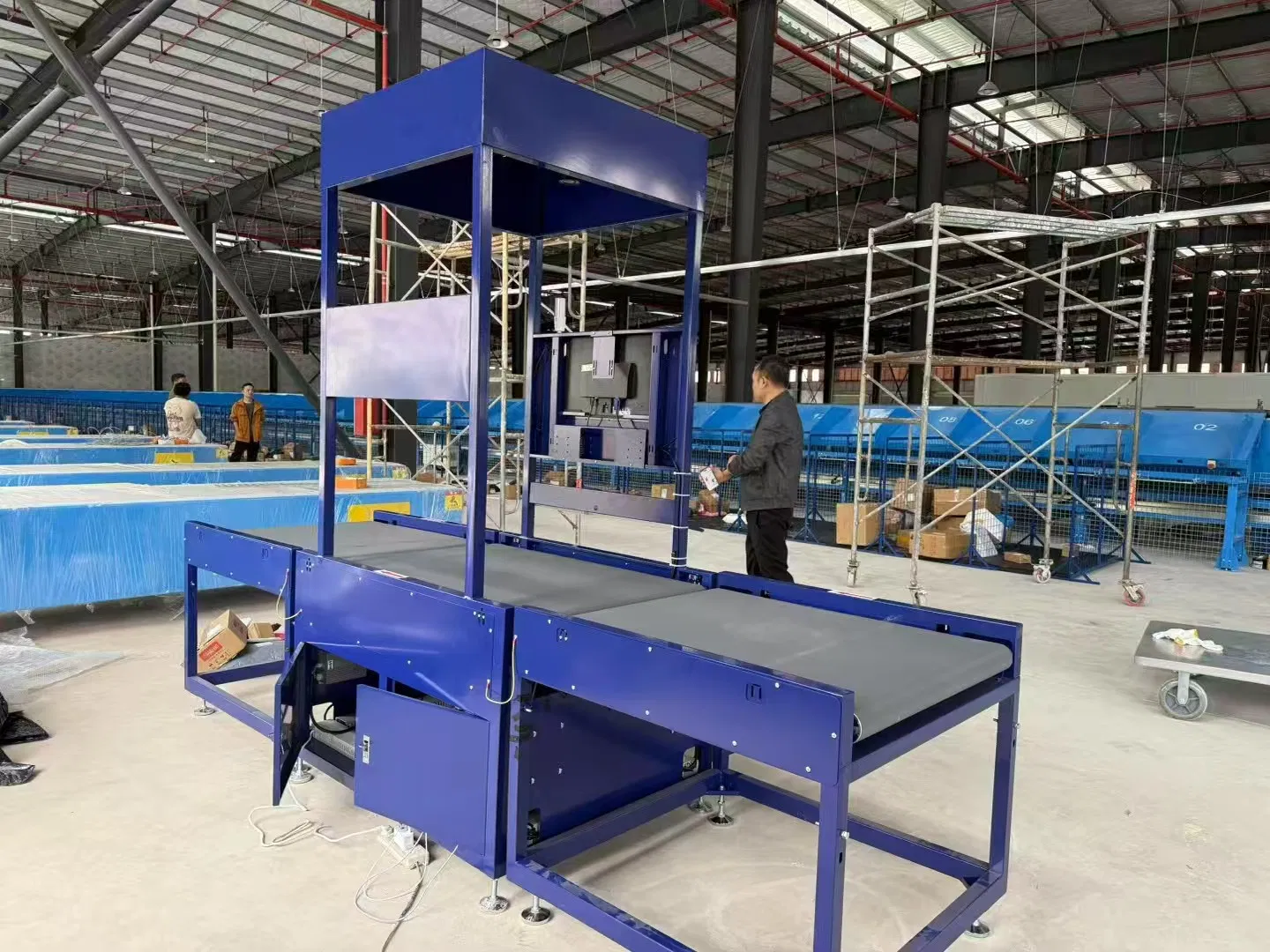 Smart Automatic Sorting Equipment Featuring Barcode Verification System