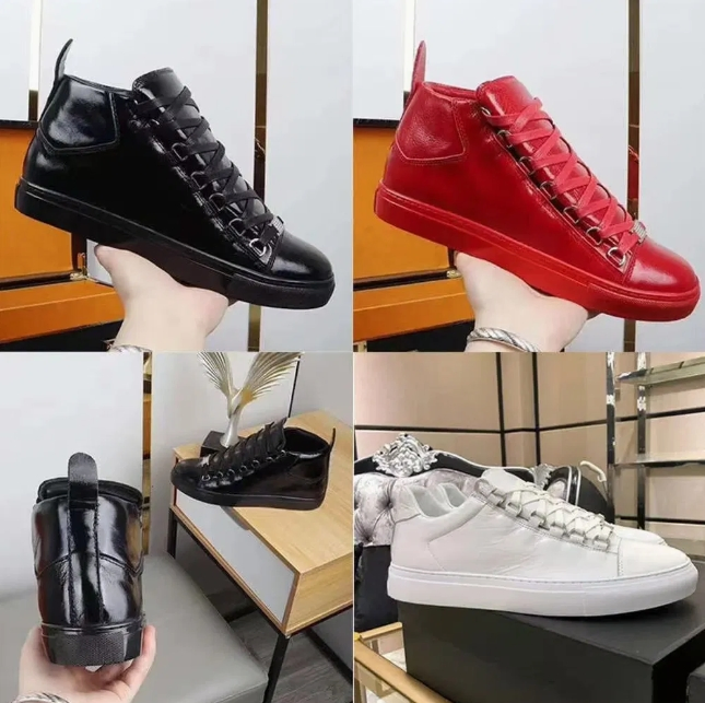 Designer Luxury Classic Men Shoes Casual Leather Suede Women Fashion Train