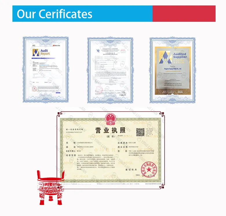 Company Certifications