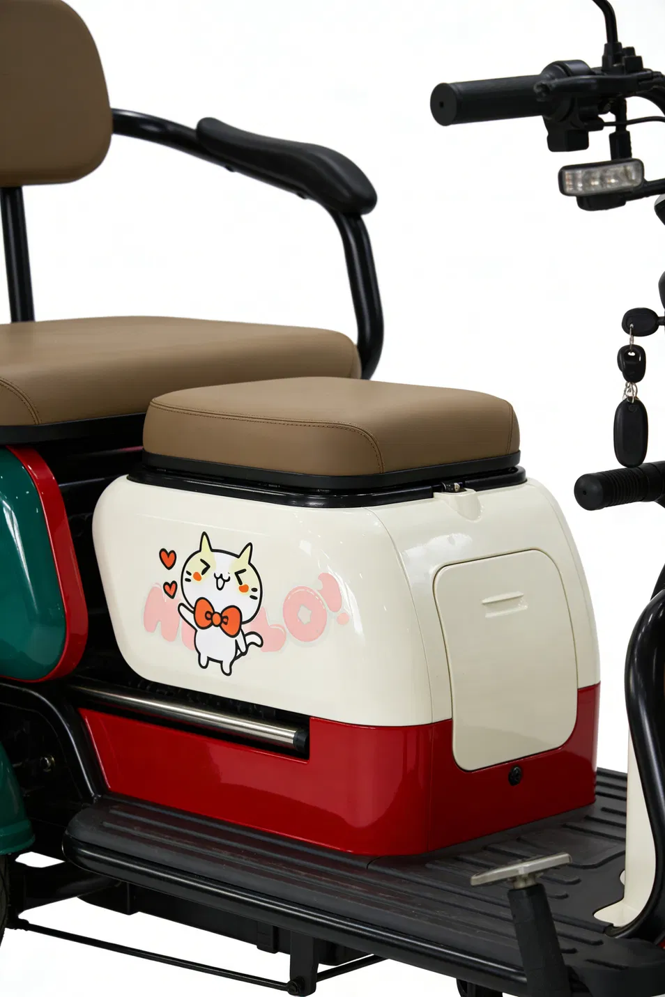 Electric Tricycle Front View