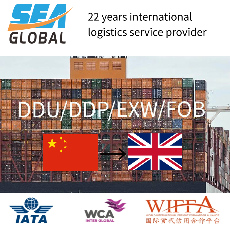 Door to Door Sea Shipping Container Service China to Felixstowe, UK