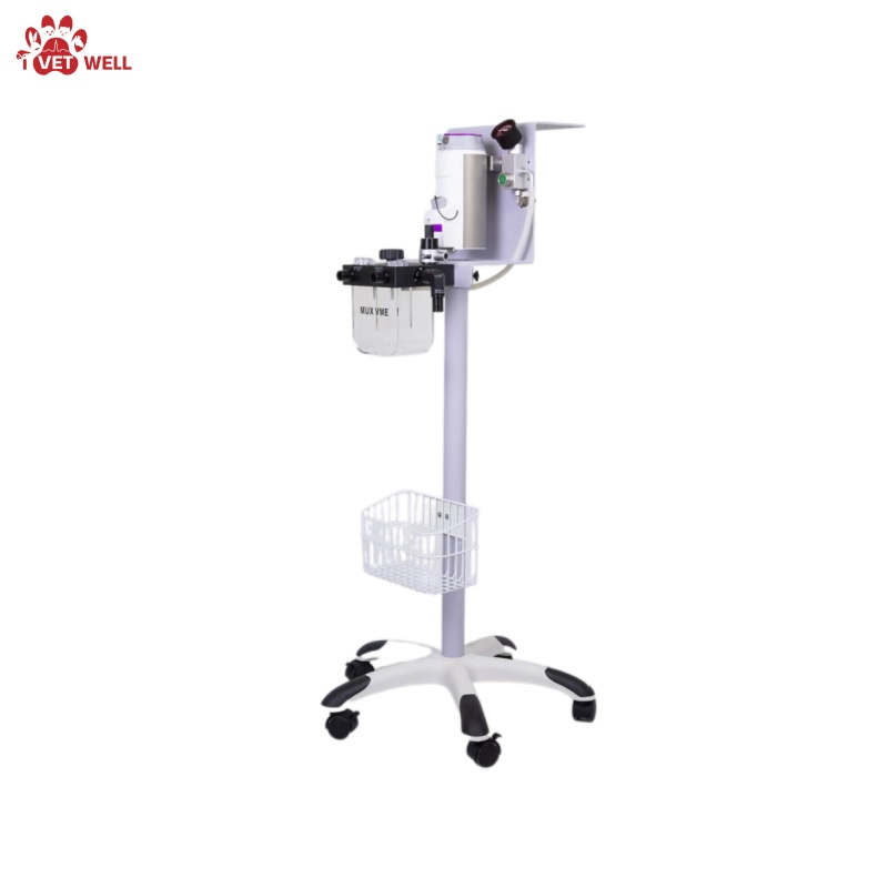 Multi-Function Veterinary Anesthesia System with Multiple Gas Options