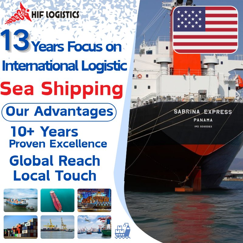 1688 Agent for Free Collection DDP Freight Forwarder From China to Saudi Arabia/Dubai/USA/Kuwait/Qatar/Jordan Cheapest Shipping Price by Sea Air