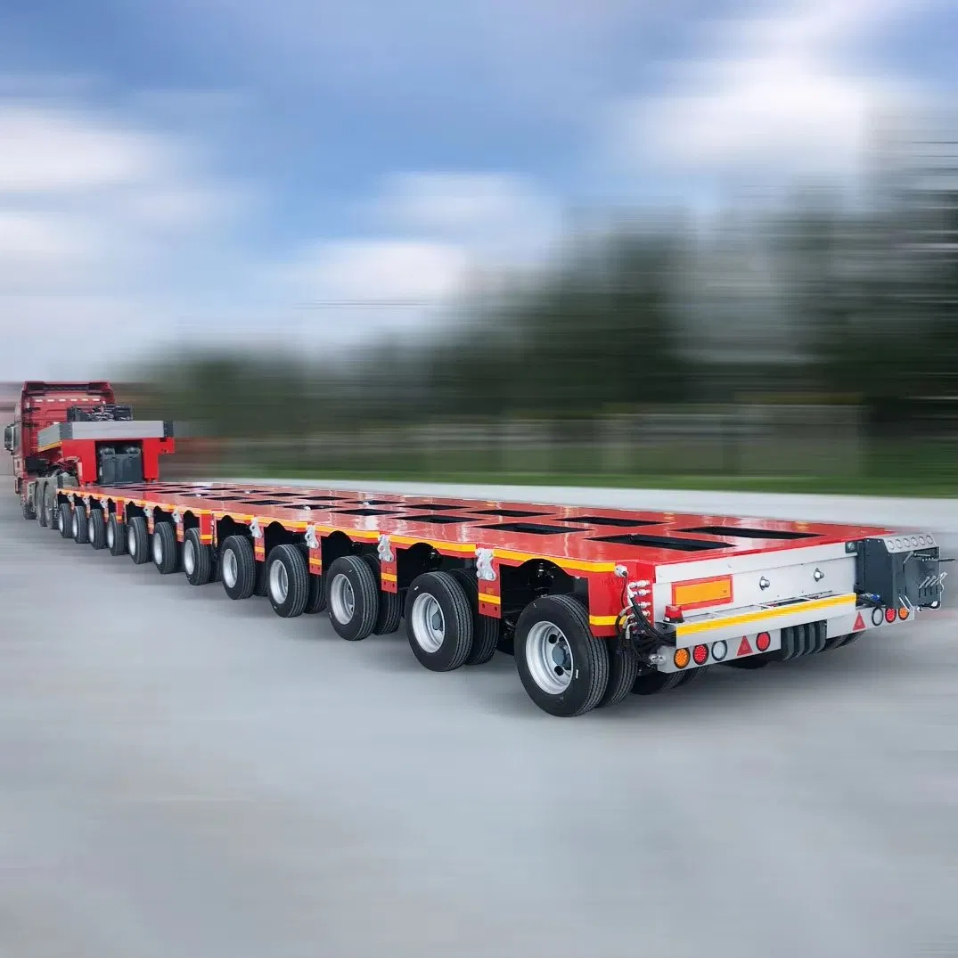 Heavy Duty Trailer for Shipbuilding &amp; Bridge Construction Robust Transport Solution for Oversized Cargo