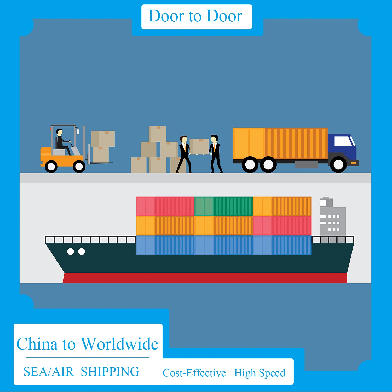 Universal Bulk Ship Global Routes From China to Worldwide