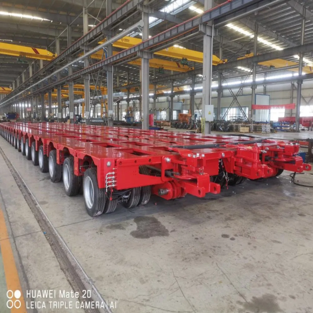 Hydraulic Axle Modular Trailer Heavy-Duty Transport Solution for Oversized and Specialized Cargo