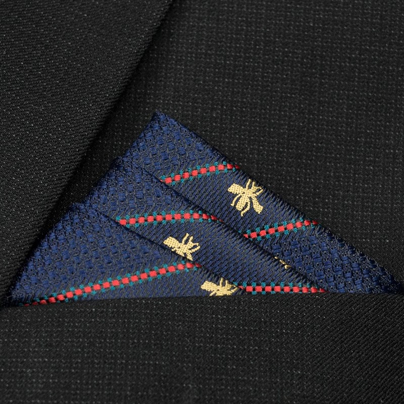 Custom Printed Silk Pocket Square