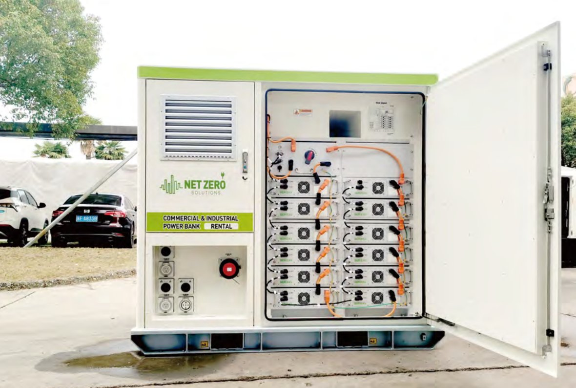 Durable Industrial Power Gear with Series Battery Energy Storage System