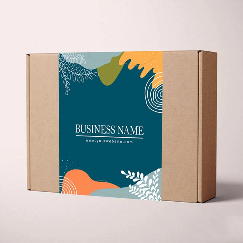 Custom Eco Friendly Paper Sleeve Food Packaging Sleeves for Food Container Box