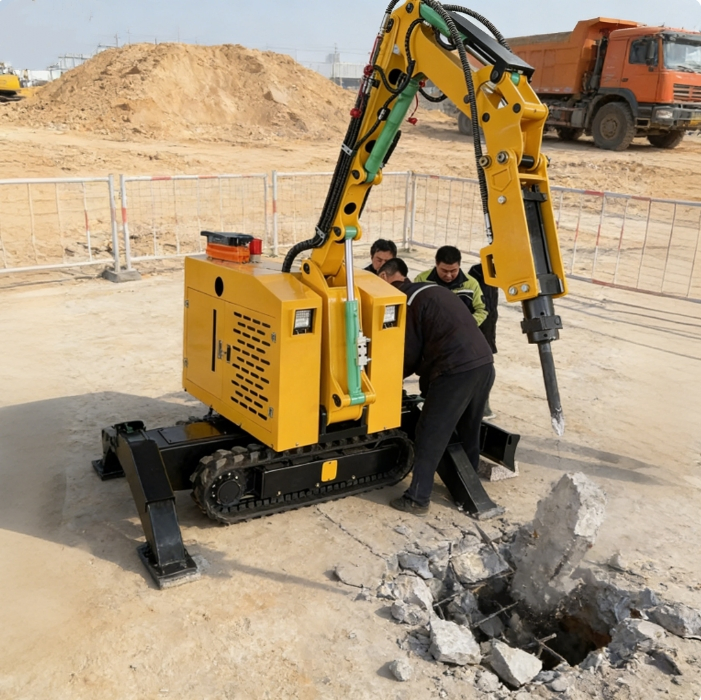 Hot Sale Disaster Rescue Demolition Concrete Robots Multifunctional Demolition Robot