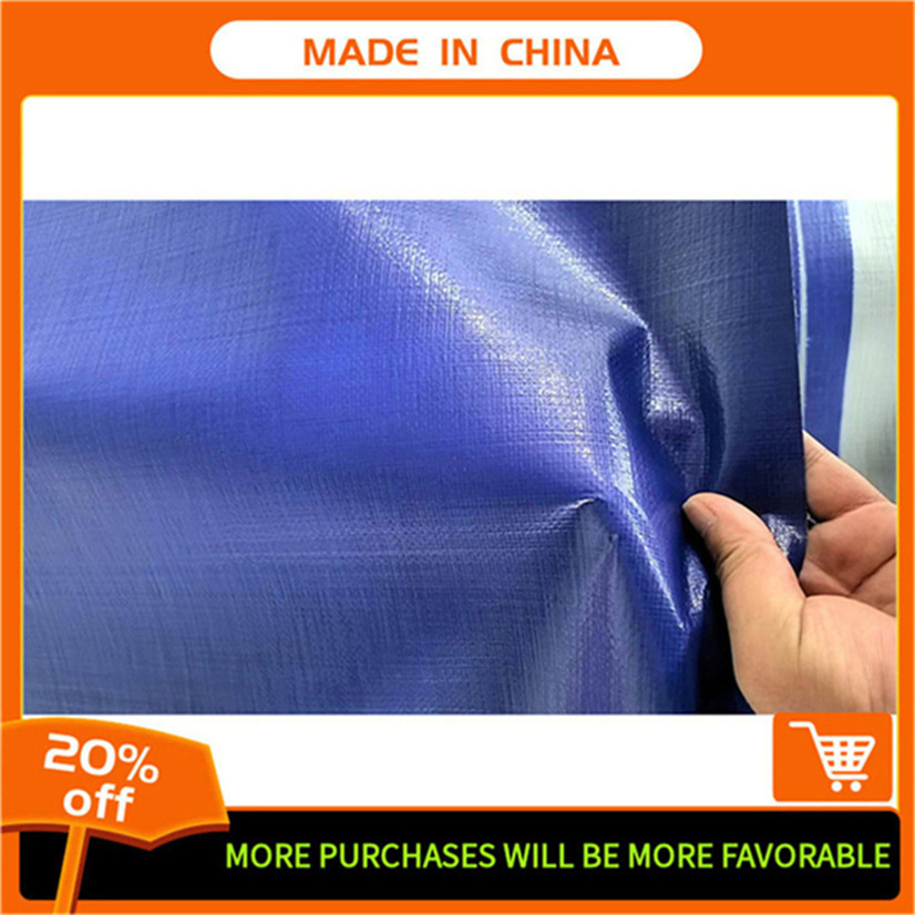 Anti Slip Pattern PE Tarpaulin Factory Channel Anti Slip Pad Workshop Corridor Safety Cover Cloth