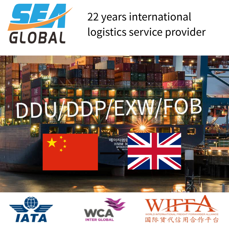 Door to Door Sea Shipping Container Service China to Felixstowe, UK