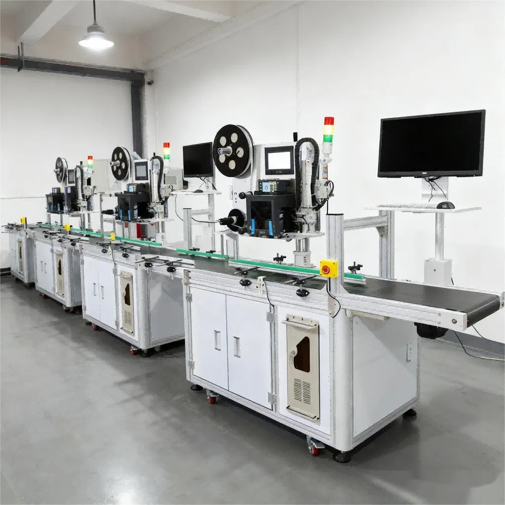 Fyxfer Quick-Changeover Air Blowing Labeler for Short Production Runs