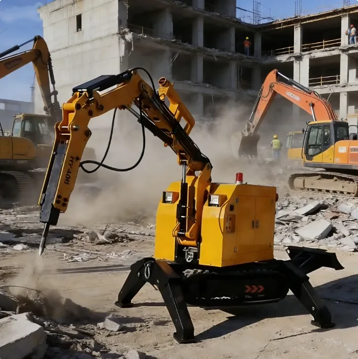 Demolition Robot Detail