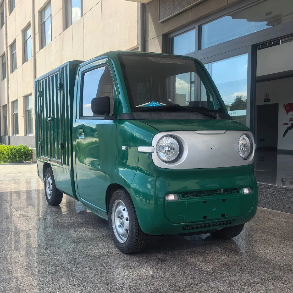 Honri Ha-01 Mini Electric Van Auto Car Mini Electric Car B2b Export - 70km Lithium Battery Last-Mile Delivery Solution