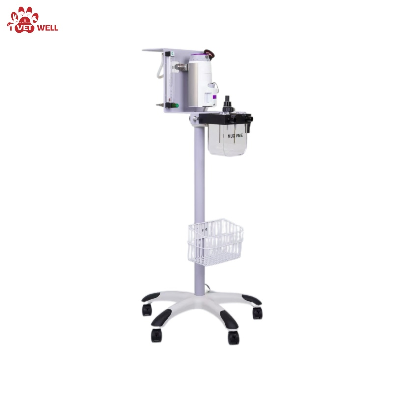 Multi-Function Veterinary Anesthesia System with Multiple Gas Options