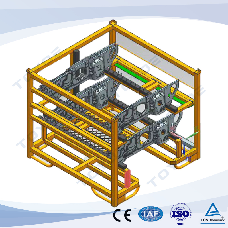 Portable and Durable Storage Box Rack Beam Rack System for Customized Storage, Transportation and Packaging Solutions for Automotive Parts