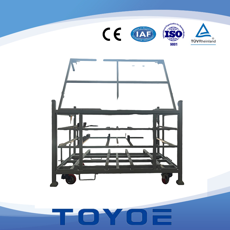 The Latest Custom-Made Protective Rack Beam Rack System Pallet Rack Certified by CE for The Dedicated Transportation of Automotive Parts