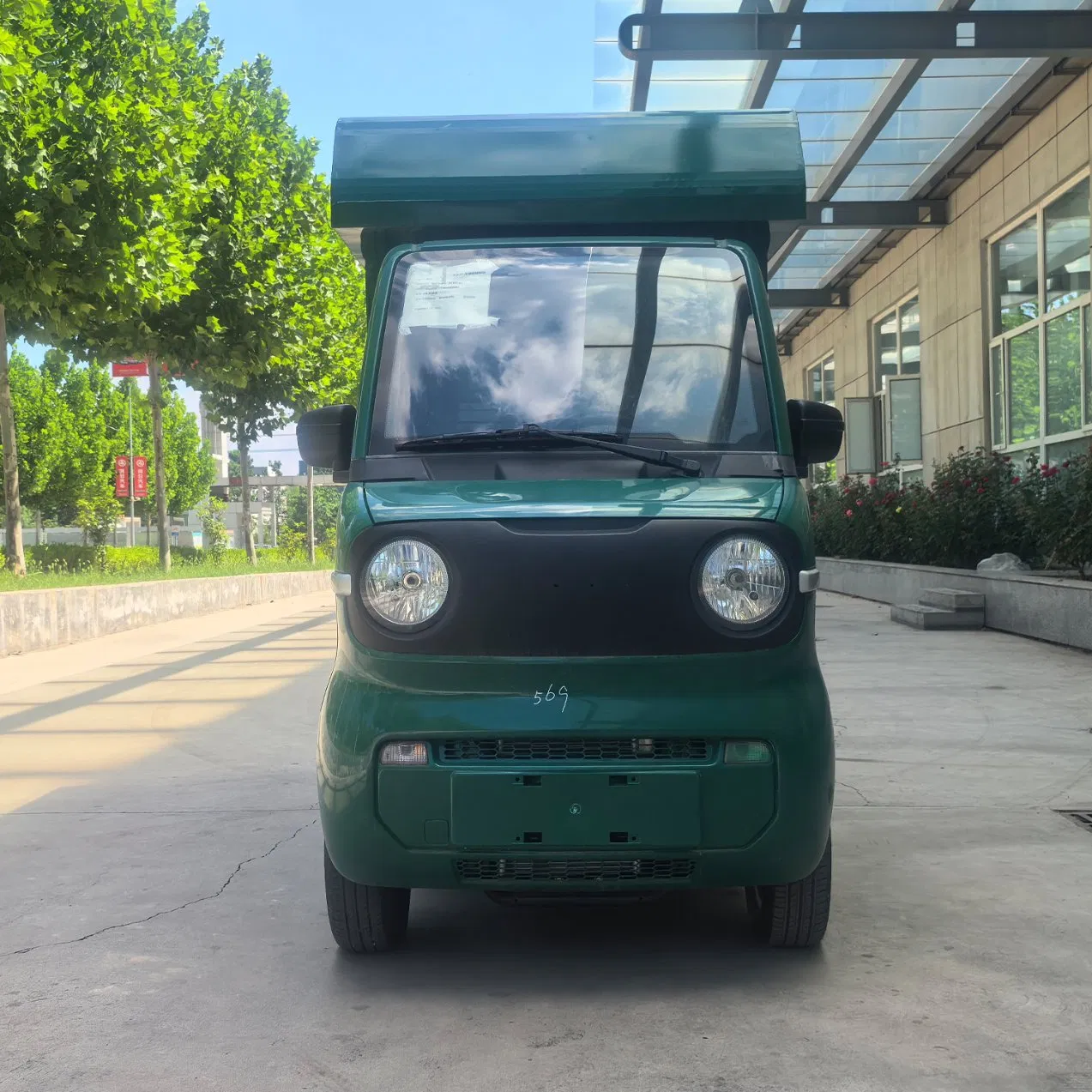 Honri Ha-01 Mini Electric Van Auto Car Mini Electric Car B2b Export - 70km Lithium Battery Last-Mile Delivery Solution