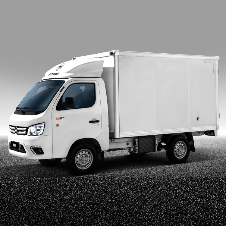 Foton Gatu TM 80-120HP Single Cab Side Door Box Van Minitruck High Maneuverability Compact Cargo Vehicle for Urban Last-Mile Delivery Small Business Logistics