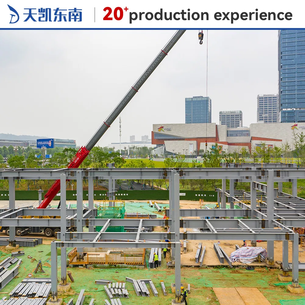 Prefab Steel Factory &amp; Workshop, Cross Border E-Commerce Logistics Warehouse