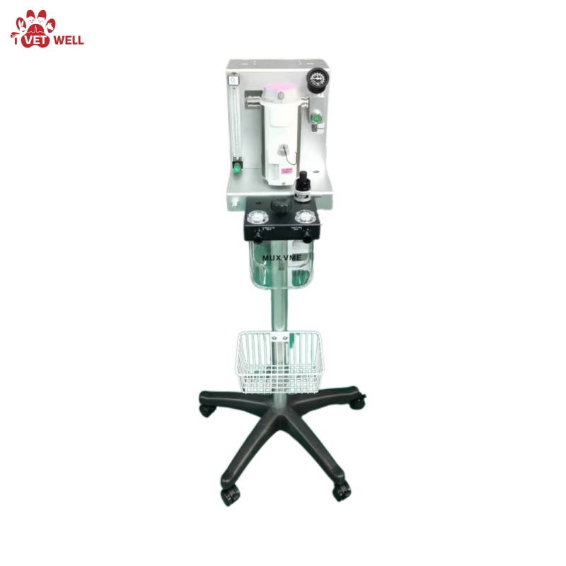 Multi-Function Veterinary Anesthesia System with Multiple Gas Options